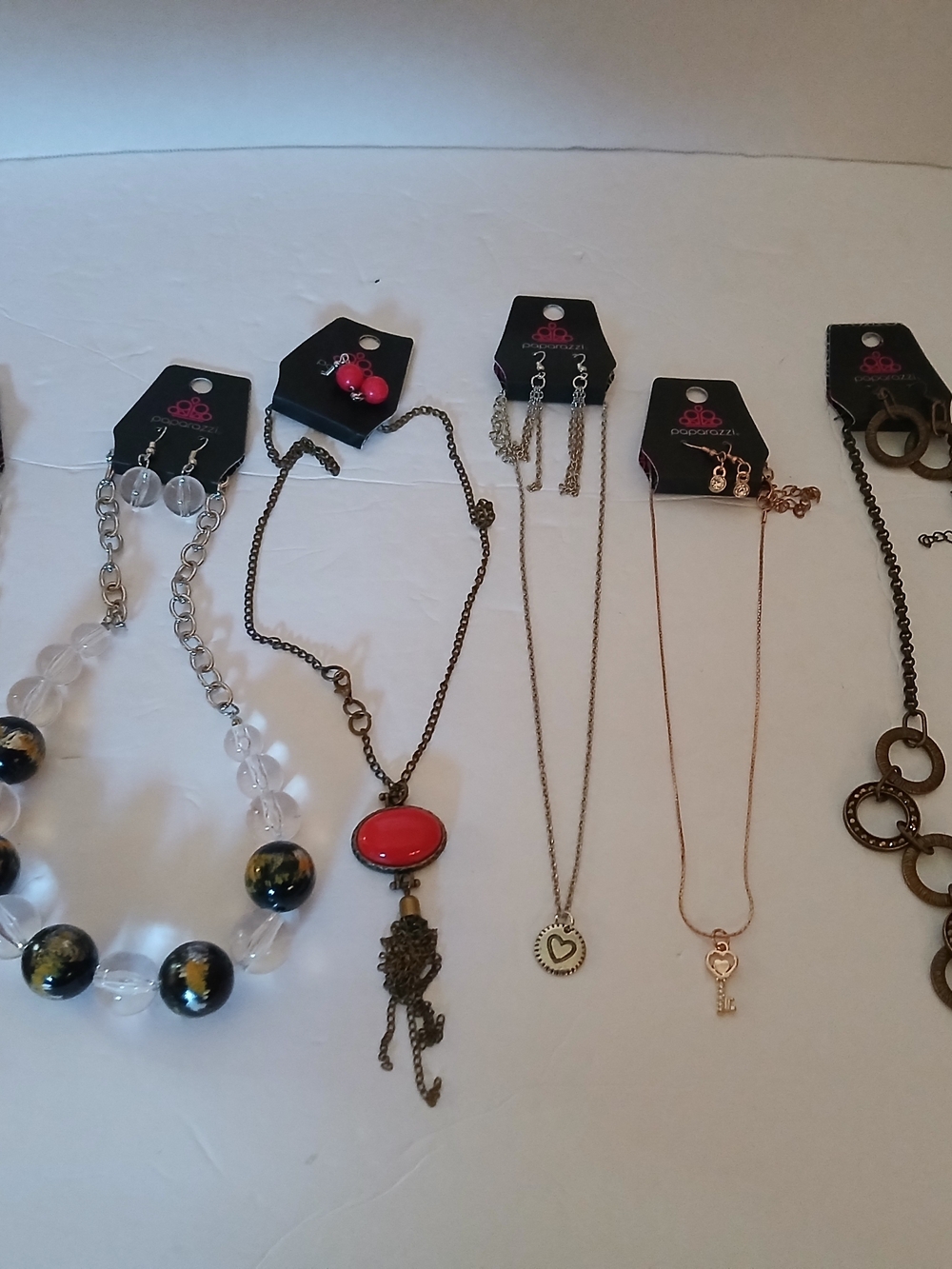 Paparazzi Necklace And Earring Sets 7 ALL BRAND NEW